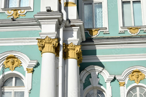detail of a building photo