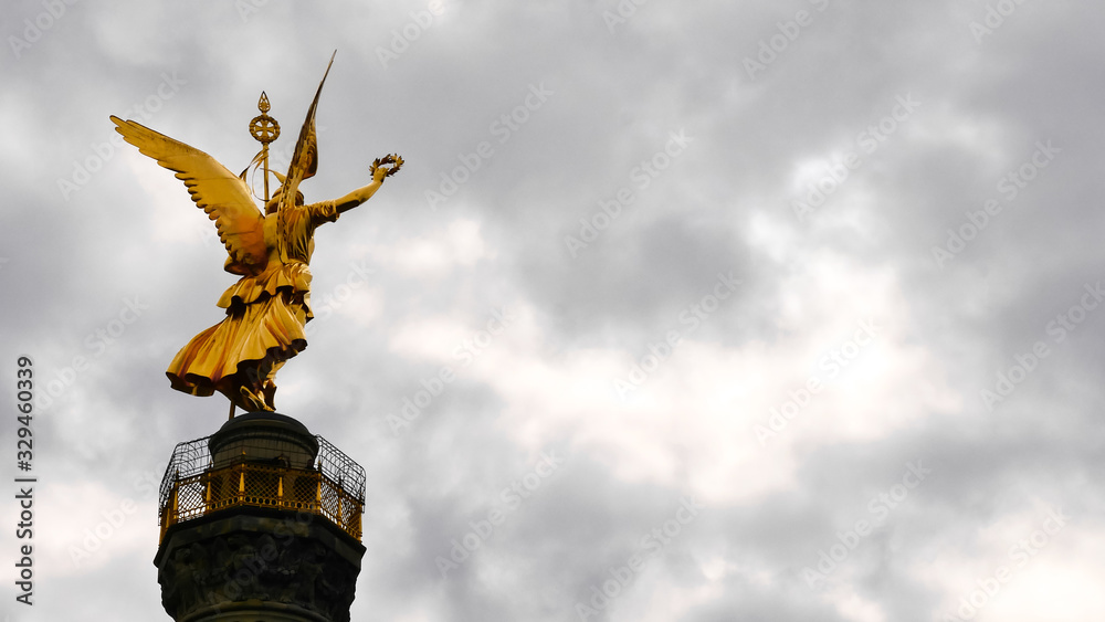 Obraz na plátně Berlin Victory Column