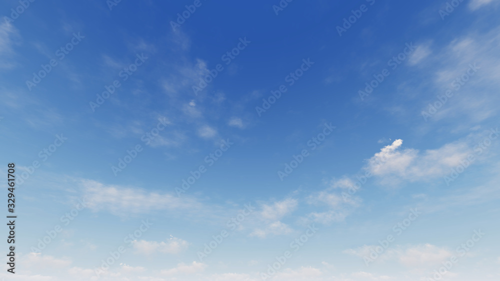 Cloudy blue sky abstract background, blue sky background with tiny clouds