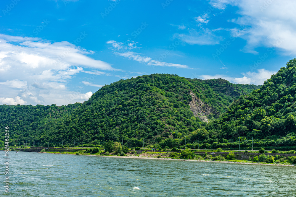 Germany, Rhine Romantic Cruise, a large body of water