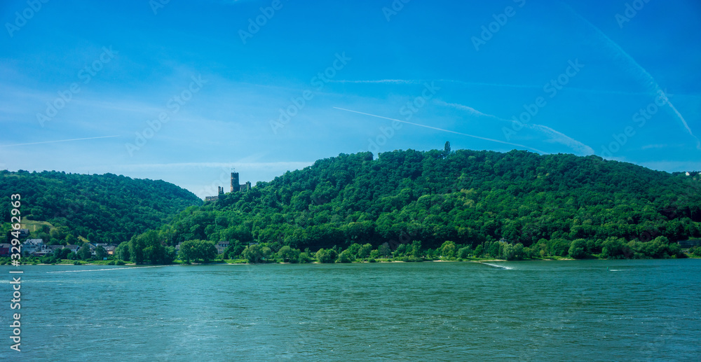 Germany, Hiking Frankfurt Outskirts, an island in the middle of a body of water
