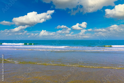 Marine scenery of Donghai Island  Zhanjiang City  Guangdong Province  China