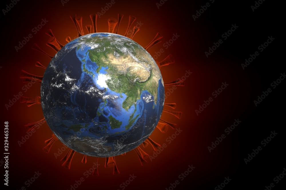 Fototapeta premium Coronavirus.