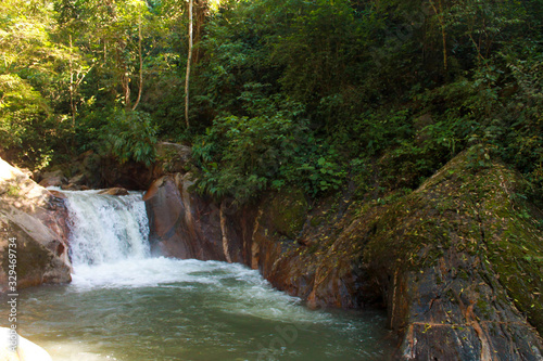 Poso azul en Minca Santa Marta. photo