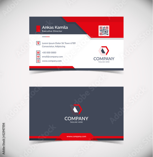 Modern Geometric Business Card Template