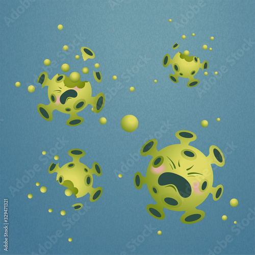 Green coronavirus dying out
