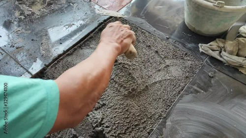 man working in the workshop