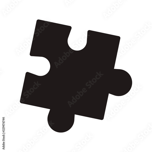 Puzzle icon. Vector graphic illustration. Suitable for website design, logo, app, template, and ui. EPS 10.