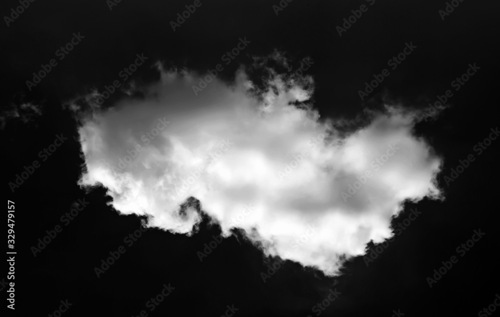 Clouds on black background beautiful Clouds on black background beautiful