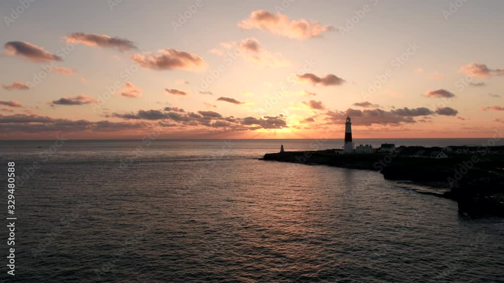 UK, England, Dorset, Portland Bill, Portland Bill Lighthouse, Sunset UK, England, Dorset, Portland Bill, Portland Bill Lighthouse, Sunset