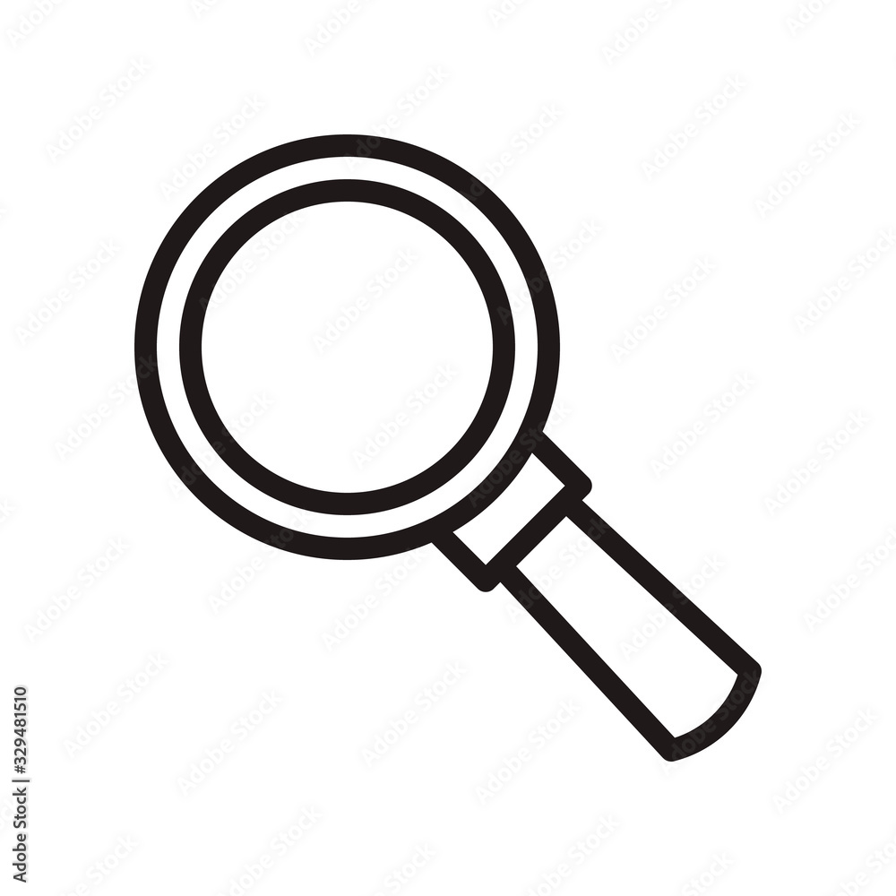 Magnifying glass icon. Vector graphic illustration. Suitable for website design, logo, app, template, and ui. EPS 10. Magnifying glass icon. Vector graphic illustration. Suitable for website design, logo, app, template, and ui. EPS 10.