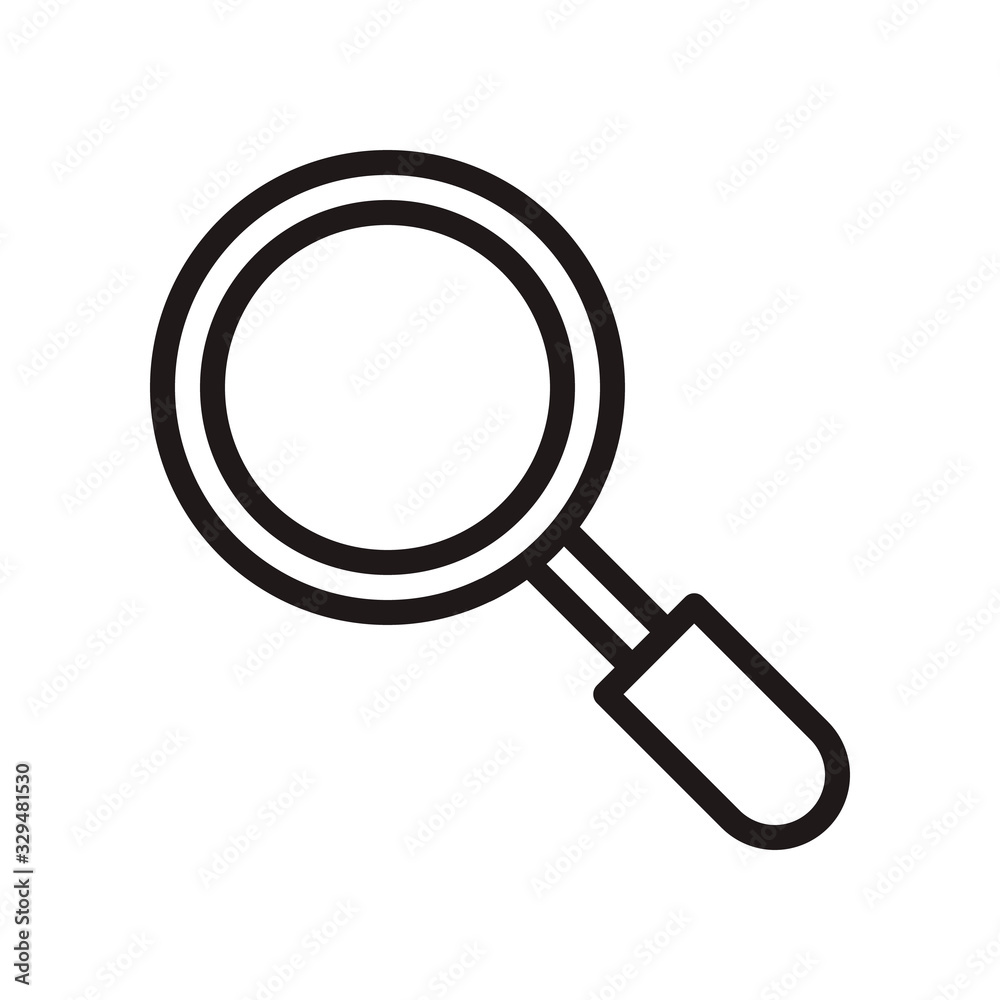 Magnifying glass icon. Vector graphic illustration. Suitable for website design, logo, app, template, and ui. EPS 10. Magnifying glass icon. Vector graphic illustration. Suitable for website design, logo, app, template, and ui. EPS 10.
