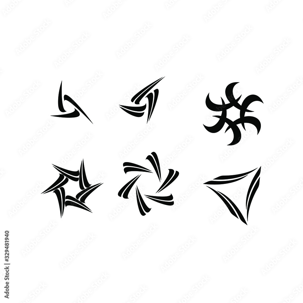 collection vortex circle logo icon design vector collection vortex circle logo icon design vector