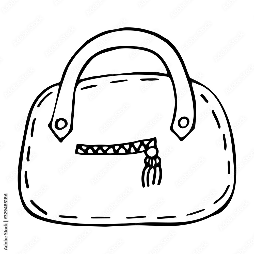 1,900+ Drawing Of A Ladies Purses Stock Photos, Pictures & Royalty-Free  Images - iStock