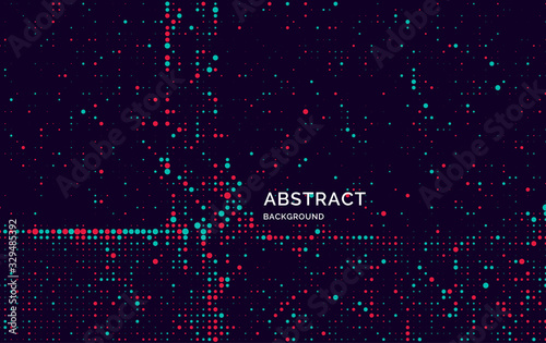 Abstract geometric background consisting of circles of different diameters.