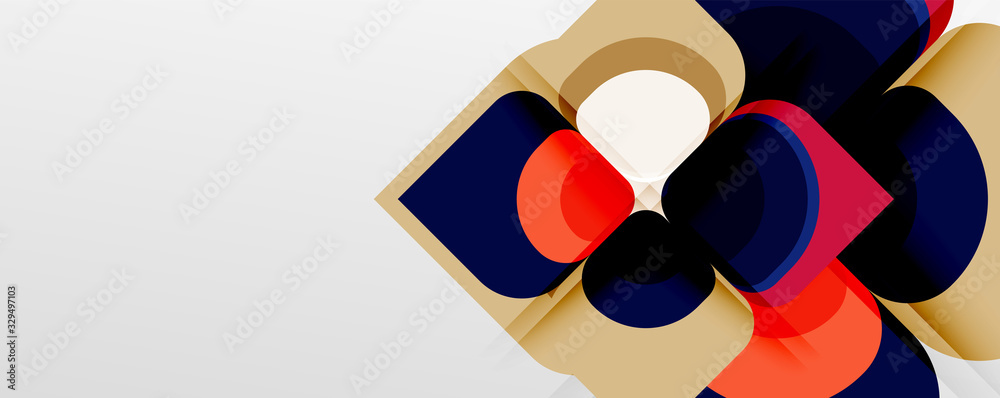 Abstract background - geometric cut paper design flower or square shape composition. Vector Illustration For Wallpaper, Banner, Background, Card, Book Illustration, landing page Abstract background - geometric cut paper design flower or square shape composition. Vector Illustration For Wallpaper, Banner, Background, Card, Book Illustration, landing page
