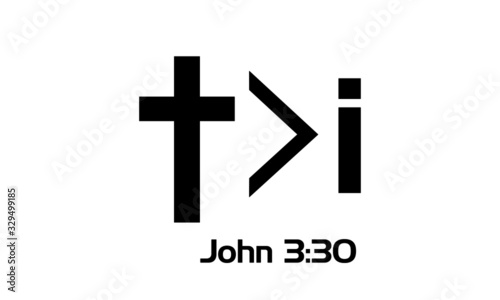 Christian Faith, typography for print or use as poster, card, flyer or T Shirt