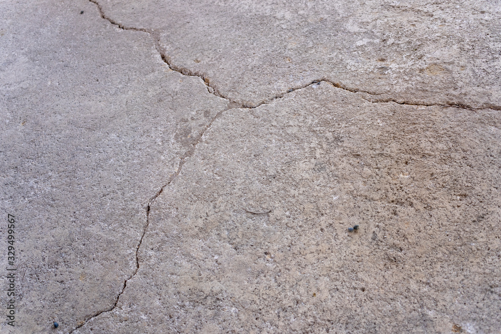 Obraz premium 地面のひび割れ