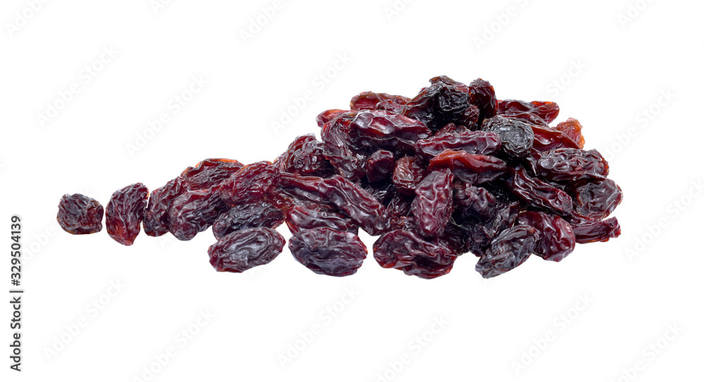 Raisins isolated on white background Raisins isolated on white background