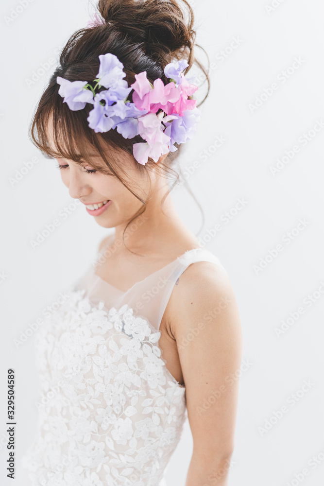 Naklejka premium 花嫁