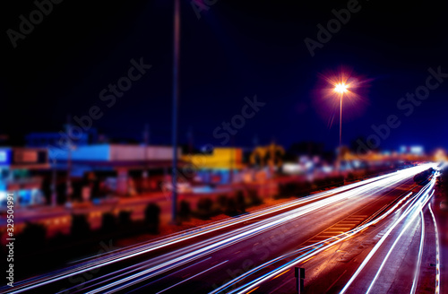 Abstract high speed traveling  background © Naruedech Nunta