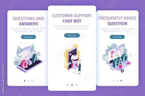 Customer Support Vertical Banners