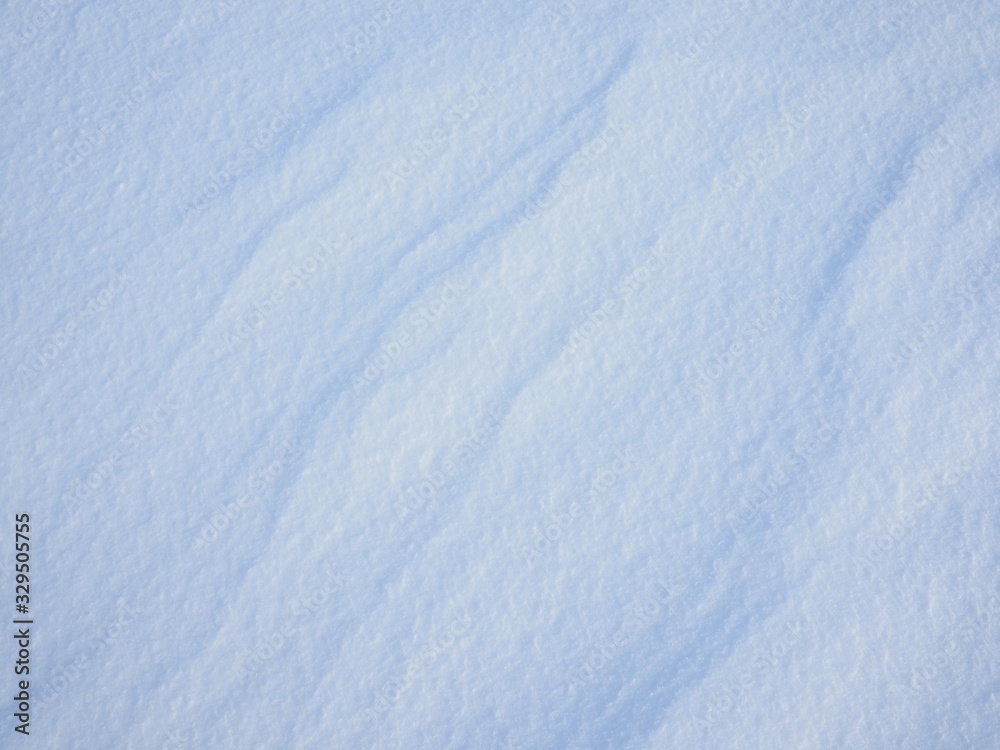 Obraz premium White snow and clear ice. Background