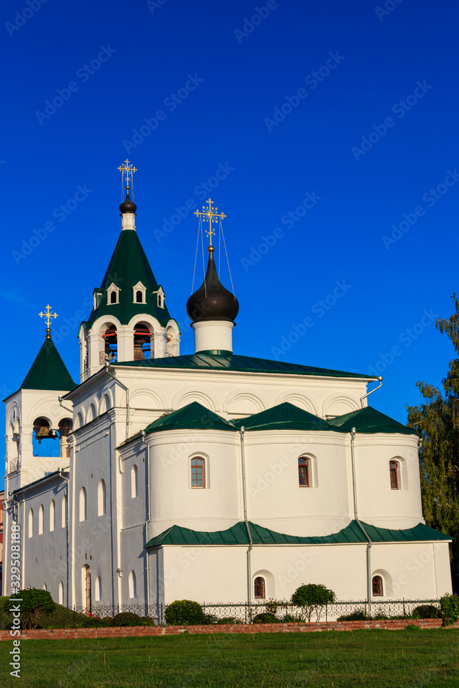 Pokrovsky temple of Transfiguration monastery in Murom, Russia