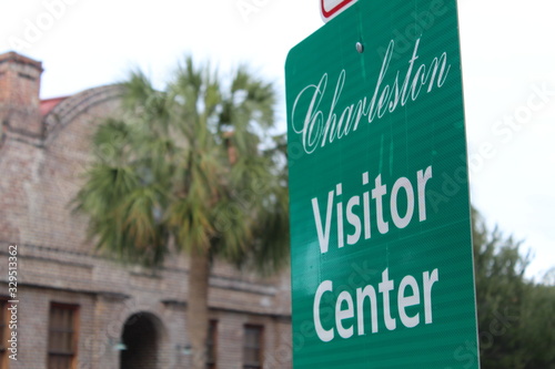 Charleston Visitor Center-Street Sign