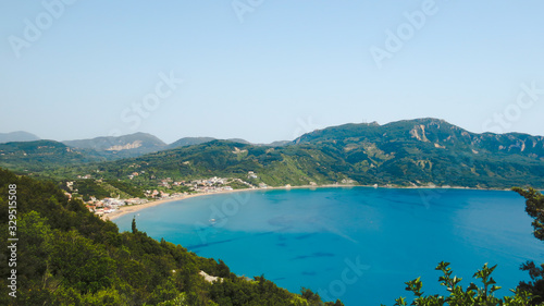 A lovely bay area on the Greek island of Corfu © Ron