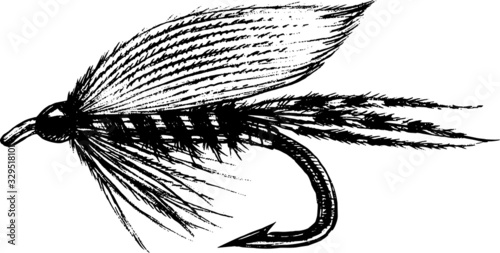 classic feather trout wet fly