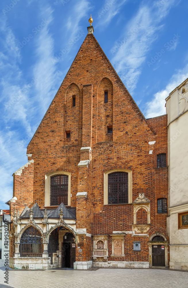 Church of St. Barbara, Krakow, Poland