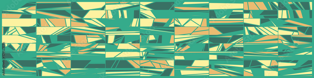 Abstract Random Color Poligones Generative Art background illustration Abstract Random Color Poligones Generative Art background illustration