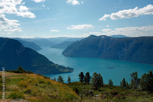 Molden mountain with Fjord view