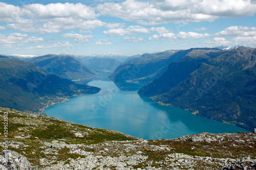 Molden mountain with Fjord view