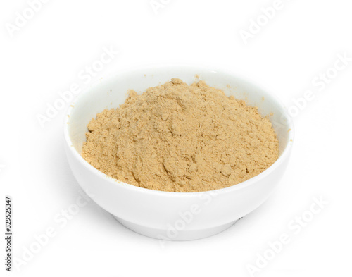 Powdered ginger in a bowl