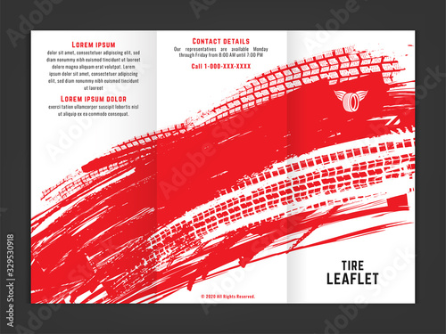 Vector automotive banner template