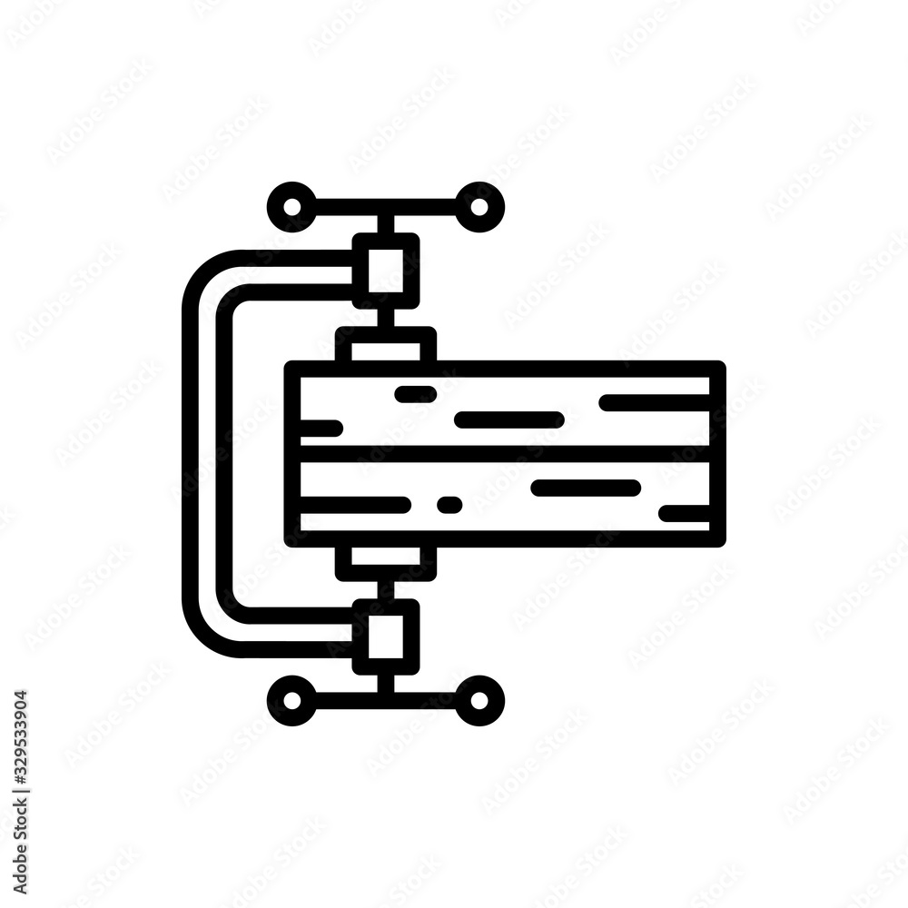 Handsaw Vector Icon Line Style Illustrations Handsaw Vector Icon Line Style Illustrations