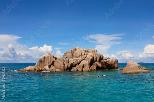 Snorkelling à l'îlot Saint Pierre, Seychelles