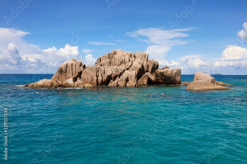 Snorkelling à l'îlot Saint Pierre, Seychelles