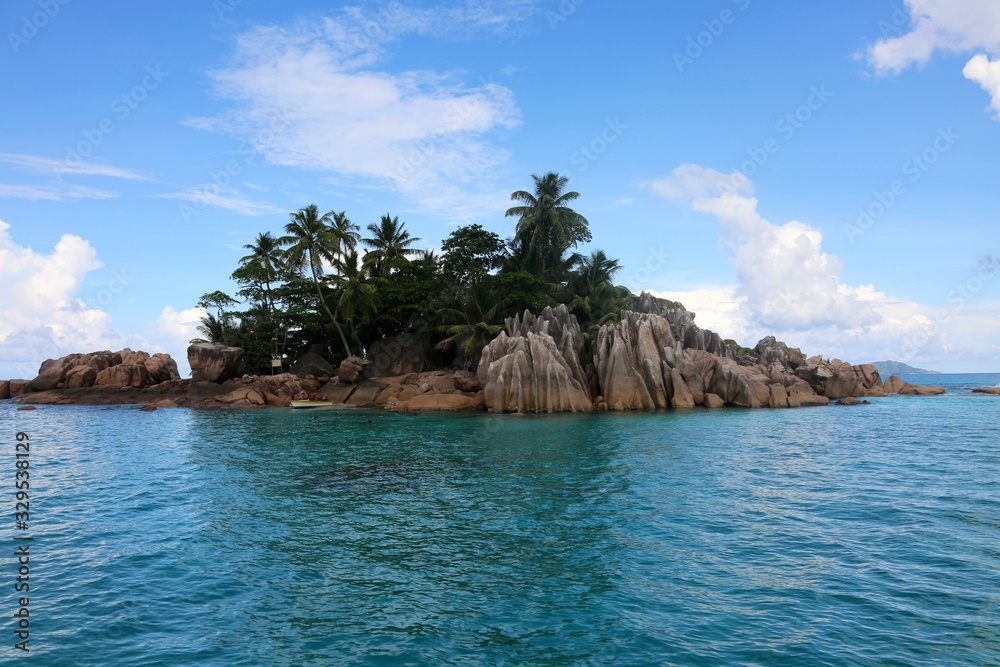 Fototapeta premium îlot Saint Pierre, Seychelles