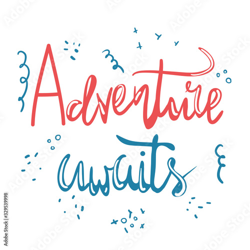 Adventure awaits babyshower or wedding celebration