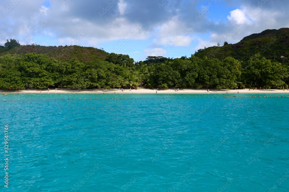 Fototapeta premium île de Praslin, Seychelles