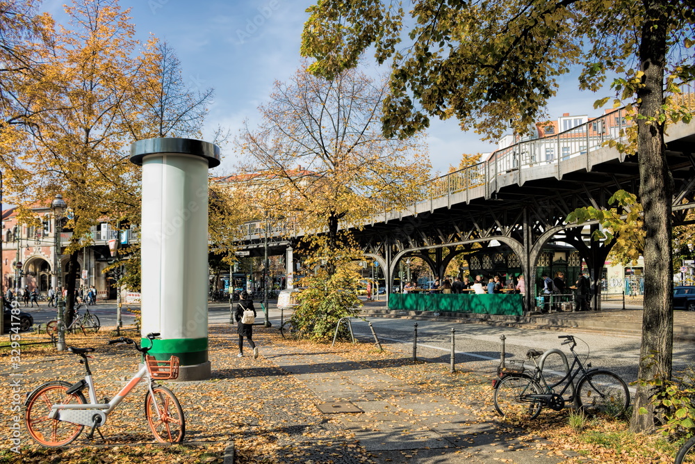 berlin, germany - schlesisches tor in kreuzberg