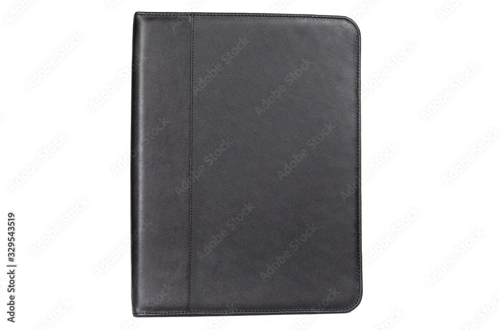 elegant leather black folder for businessman documents elegant leather black folder for businessman documents