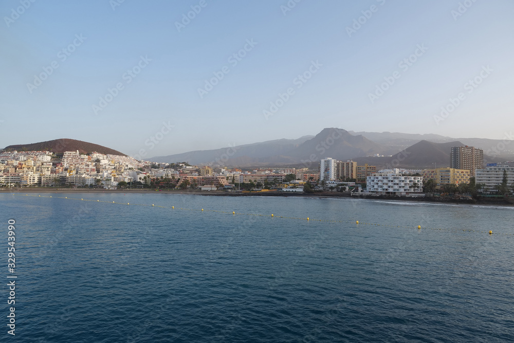 Los Cristianos town, Tenerife island, Canary islands, Spain