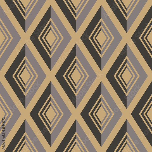 Vintage artdeco seamless pattern