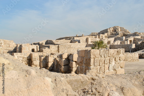 Bahrain National Fort view at Sunny day