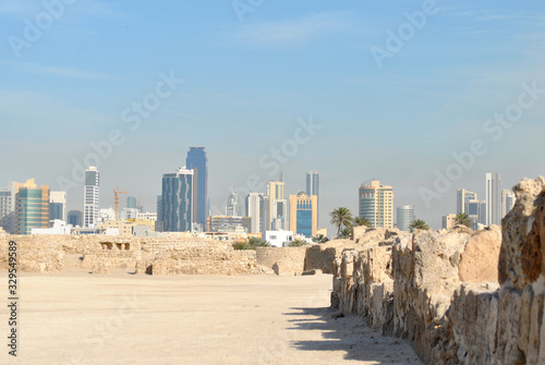Bahrain National Fort view at Sunny day © sparrowbh
