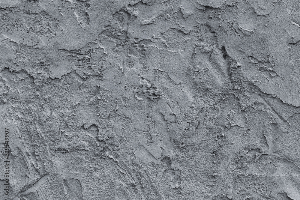 Randomly messy unevenly applied gray cement plaster. Abstract modern trendy concrete texture background Randomly messy unevenly applied gray cement plaster. Abstract modern trendy concrete texture background